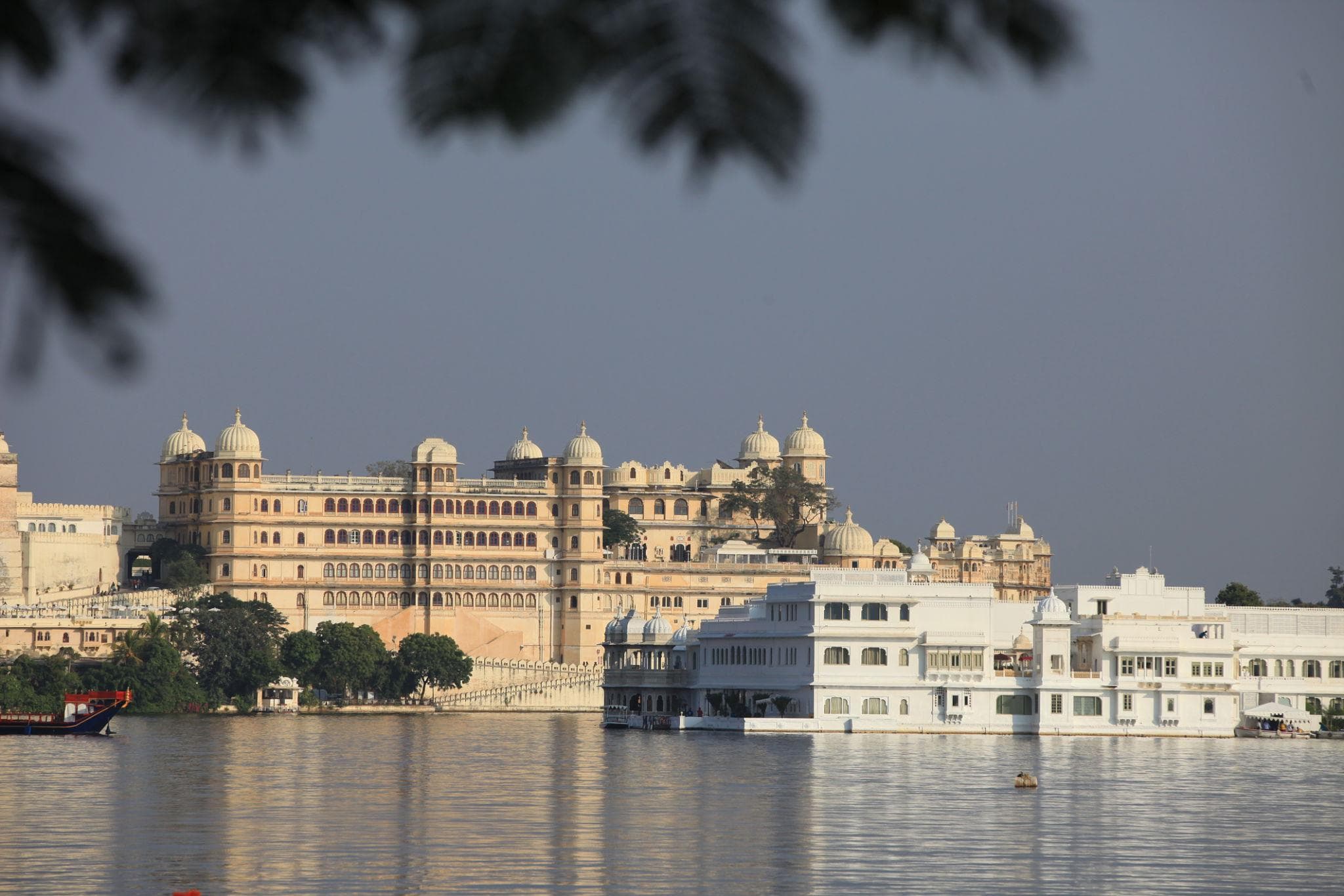 Lakeside architecture in Udaipur, India
